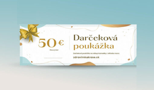 Darčeková poukážka 50 EUR - DELUXE